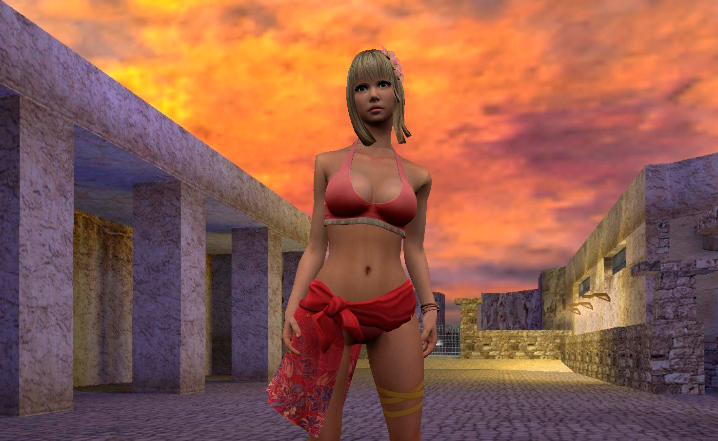 Девушка в Бикини